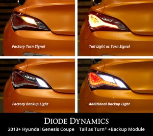 Hyundai Genesis Coupe Lighting Control Module - Rear - Diode Dynamics - `13-`16